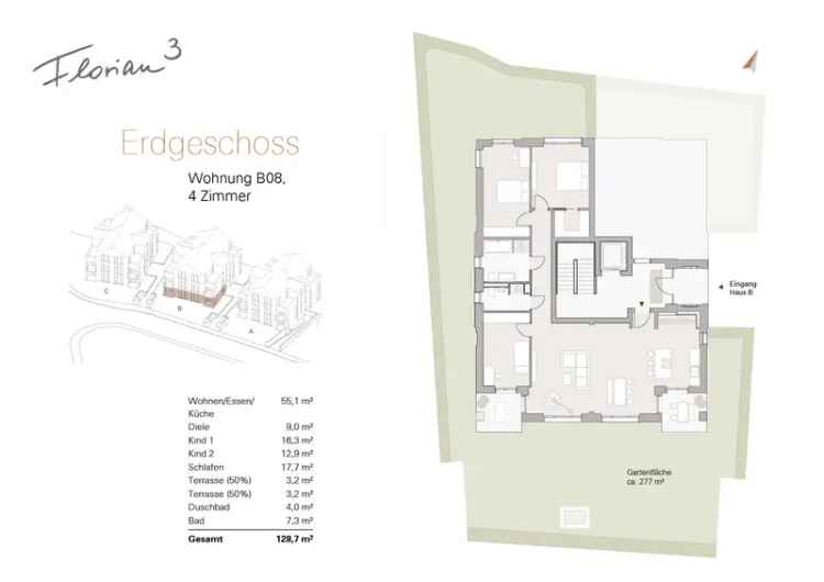 FLORIAN³ – Neubau trifft Lebensqualität: Ihr Zuhause in Bergen-Enkheim