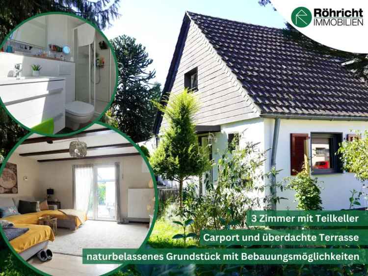 Attraktives Eckgrundstück in ruhiger Lage Höhenhaus mit DHH-Altbestand und Baupotenzial