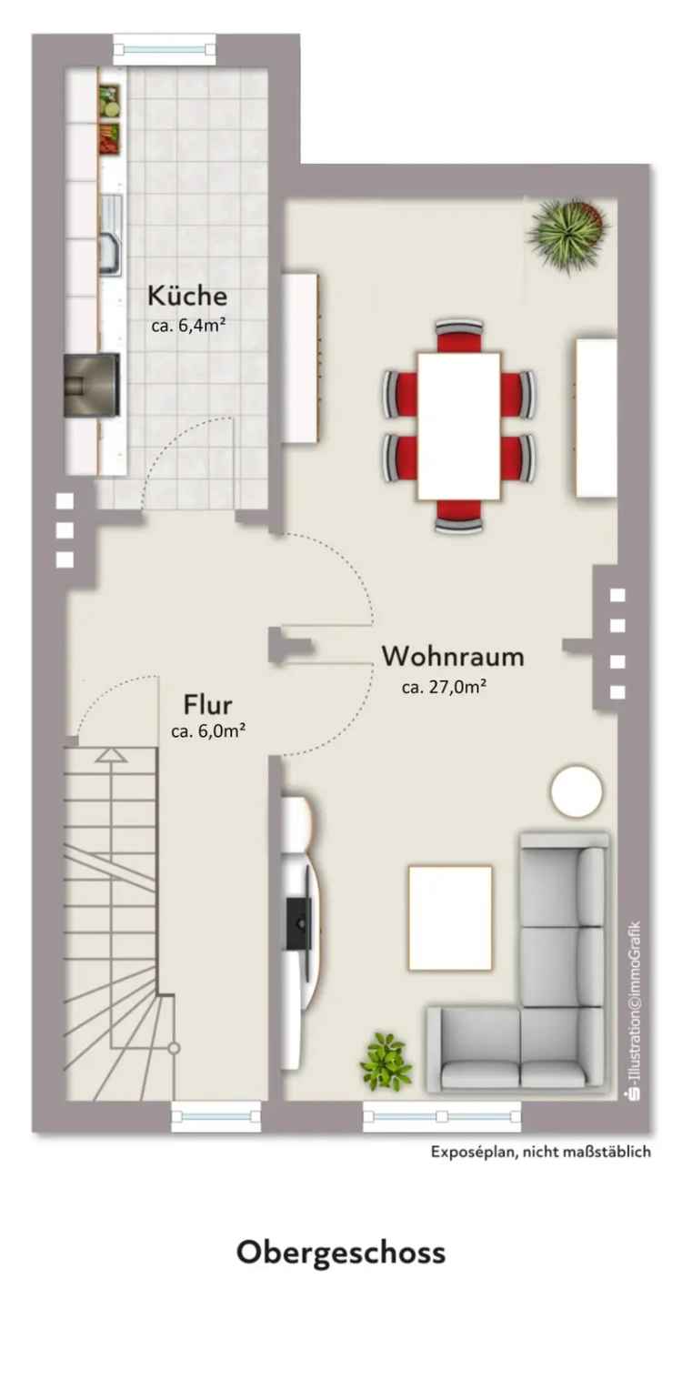 Zweifamilienhaus in Bremen-Gröpelingen mit zwei gepflegten Wohnungen