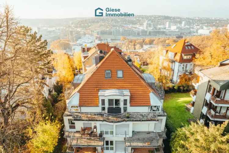 Exklusive Penthouse-Maisonette Wohnung mieten in Stuttgart mit traumhaftem Ausblick