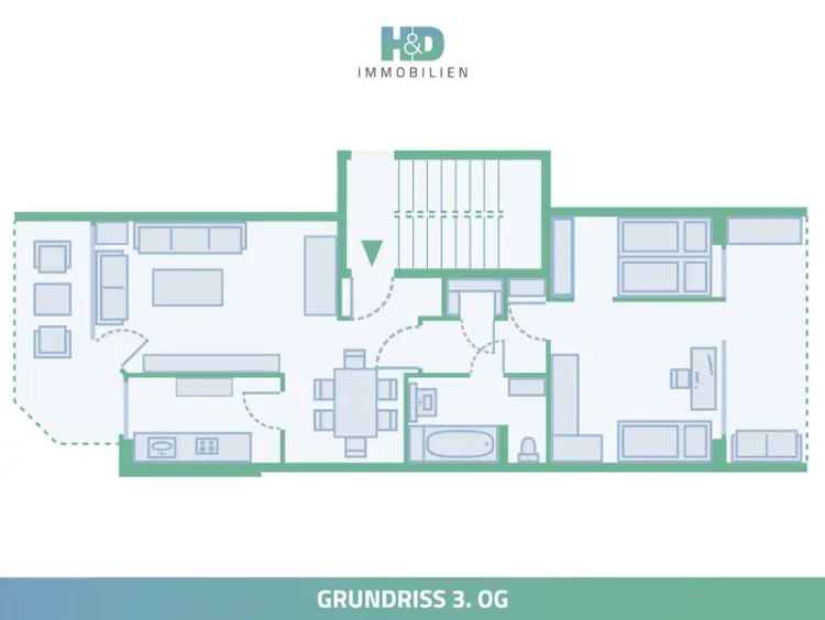 Gerresheim; Eigentumswohnung  inkl. TG Platz in ruhiger grüner Lage