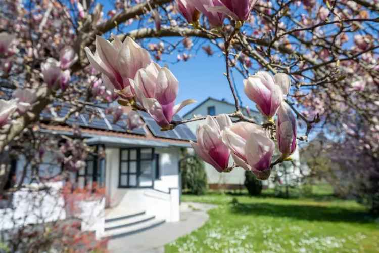 AIGNER - Einfamilienhaus mit Einliegerwohnung: Ihre Ruheoase mit großem Garten im Norden Münchens