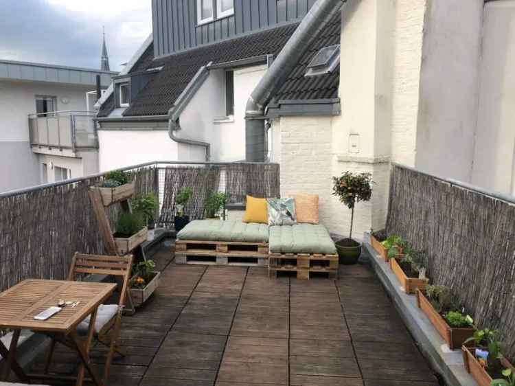 Wohnungstausch Köln Maisonette Belg. Viertel Dachterrasse Loft