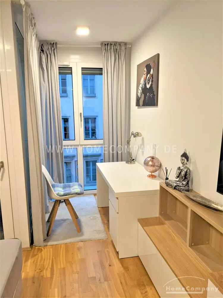 Möbliertes 1-Zimmer Apartment in Dresden-Äußere Neustadt mit Balkon