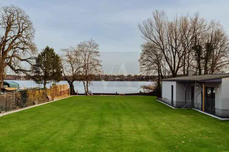 Luxusvilla Wannsee: 385m² Garten, Seezugang, Tiefgarage