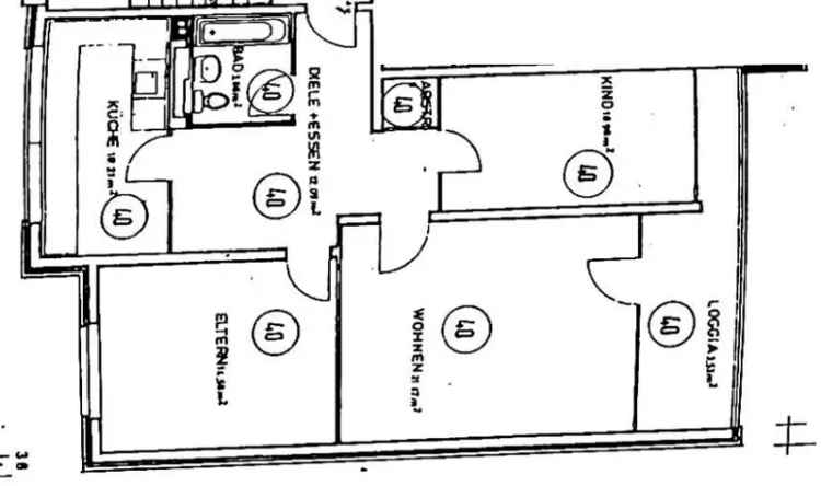 Dorsten 3 Zimmer Wohnung Jobcenter geeignet 78qm Aufzug Tiefgarage