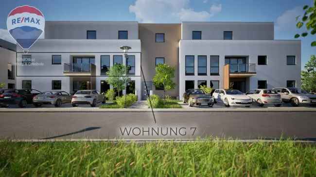 Neubauprojekt von 20 Eigentumswohnungen: "Nachhaltiges Wohnen" in Saarburg – Wohnung 7 im OG / HS. 1