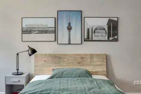 Berlin Wohnung 32qm Miete Altbau Charmant Mobliert