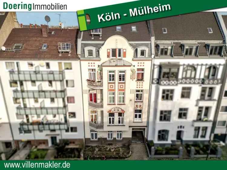 Sofort bezugsfrei kaufen Etagenwohnung in Köln-Mülheim mit idealem Schnitt