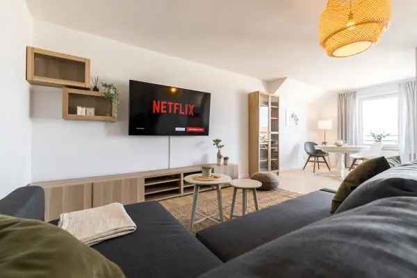 Apartment Magdeburg Neue Neustadt Smart-TVs WLAN Innenstadtnah