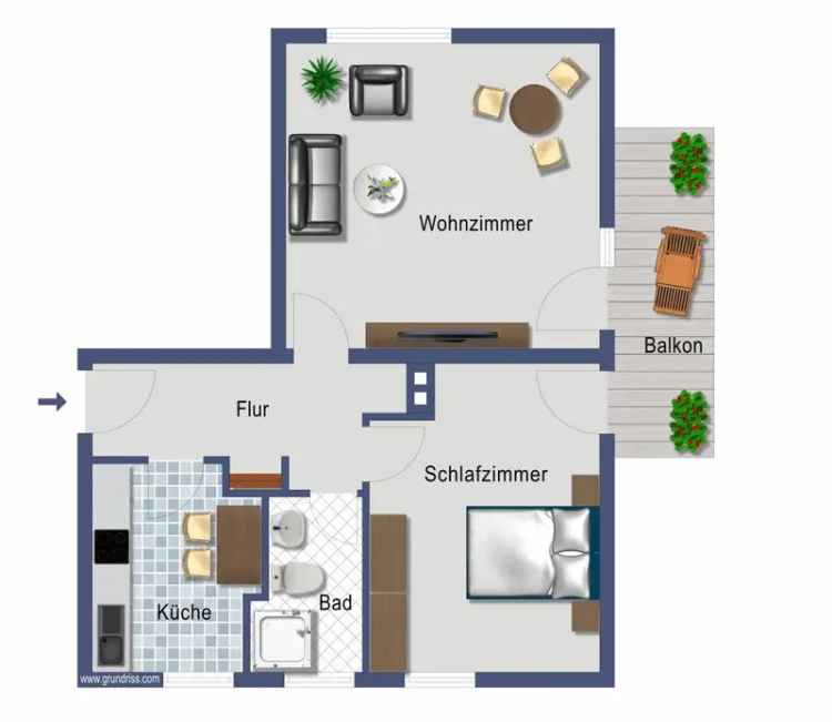 Eigentumswohnung Bissingheim Erdgeschoss 6 Familienhaus