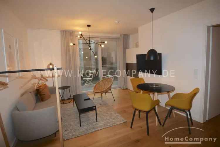 Mieten 2 Zimmer Wohnung Tiergarten mit Terrasse und Balkon