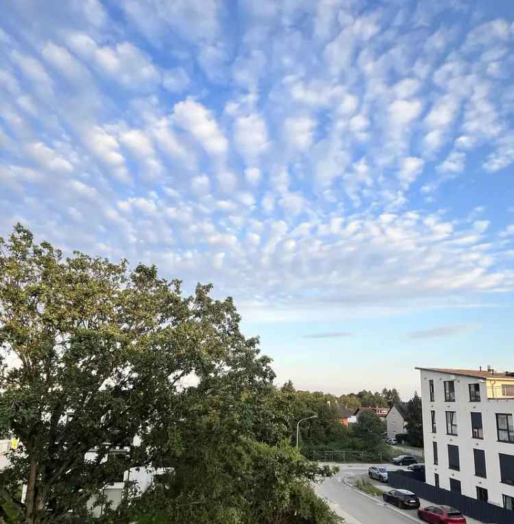 Exklusives Penthouse mit großer Dachterrasse und gehobener Ausstattung  im Neubaugebiet Bieber Nord