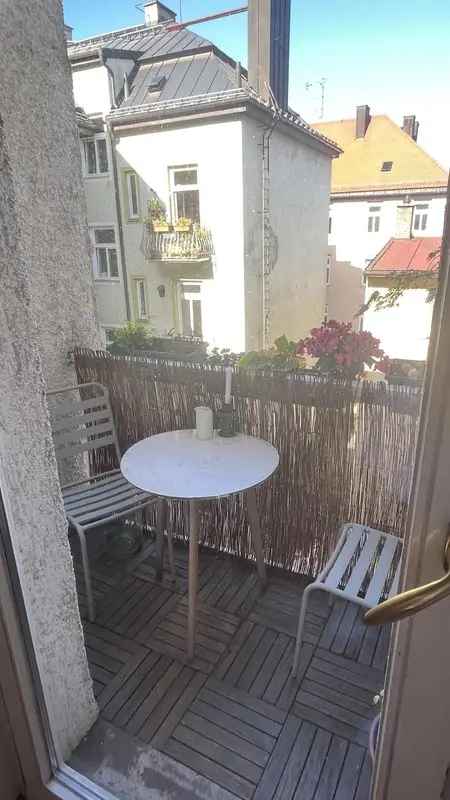 55qm Altbauwohnung Schwabing West 2 Zimmer Bad Parkett