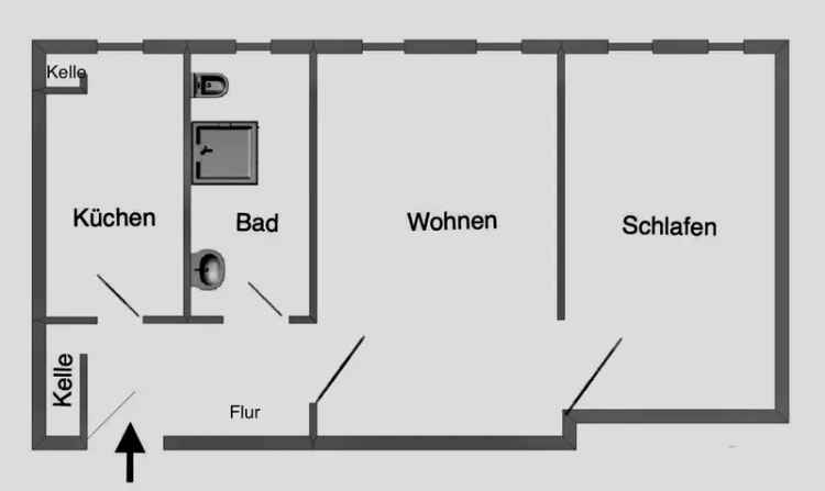 Wohnung tauschen in Friedrichshain 2 Zimmer gegen 3-4 Zimmer