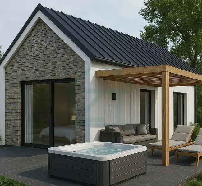 Elegantes Minihaus inkl. ca. 269 m² Grundstück im neuen Baugebiet von Magdala