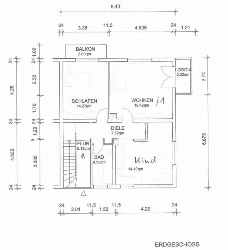 3-Familienhaus in ruhiger Lage mit großem Grundstück und modernen Einrichtungen