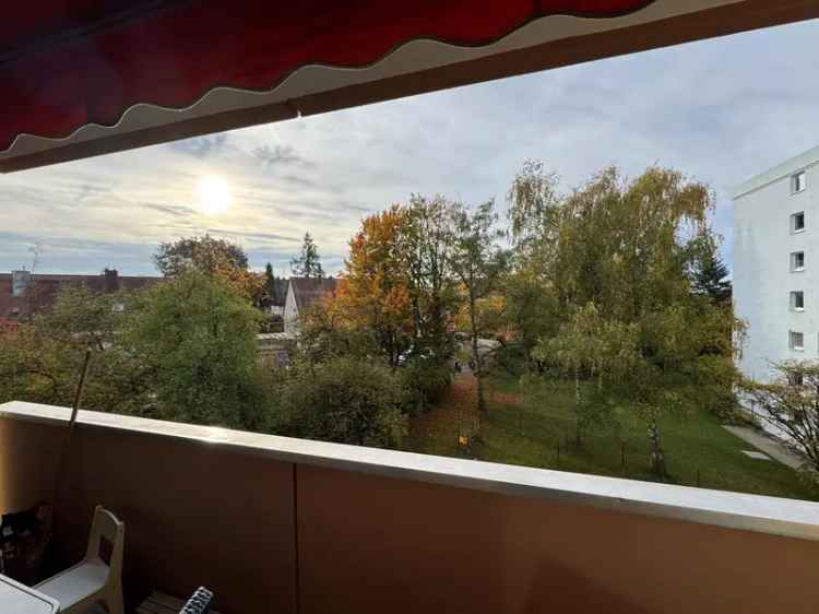 Mieten 3 Zimmer Wohnung Erlenstegen mit süd loggia