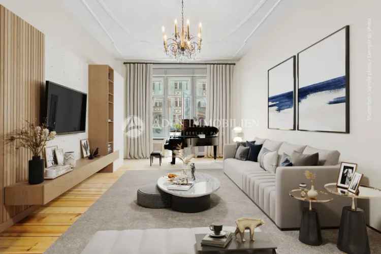 Lichtdurchflutete Erdgeschoss Eleganz: Ihr neues Zuhause in einer Altbau-Ikone Charlottenburgs